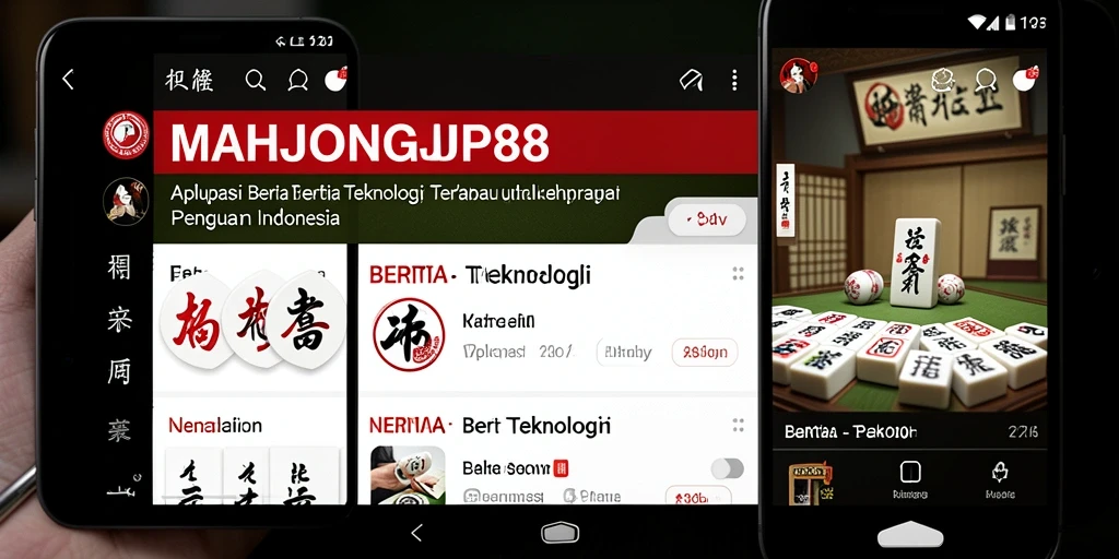 Antarmuka MAHJONGJP88 yang modern dan mudah dinavigasi.