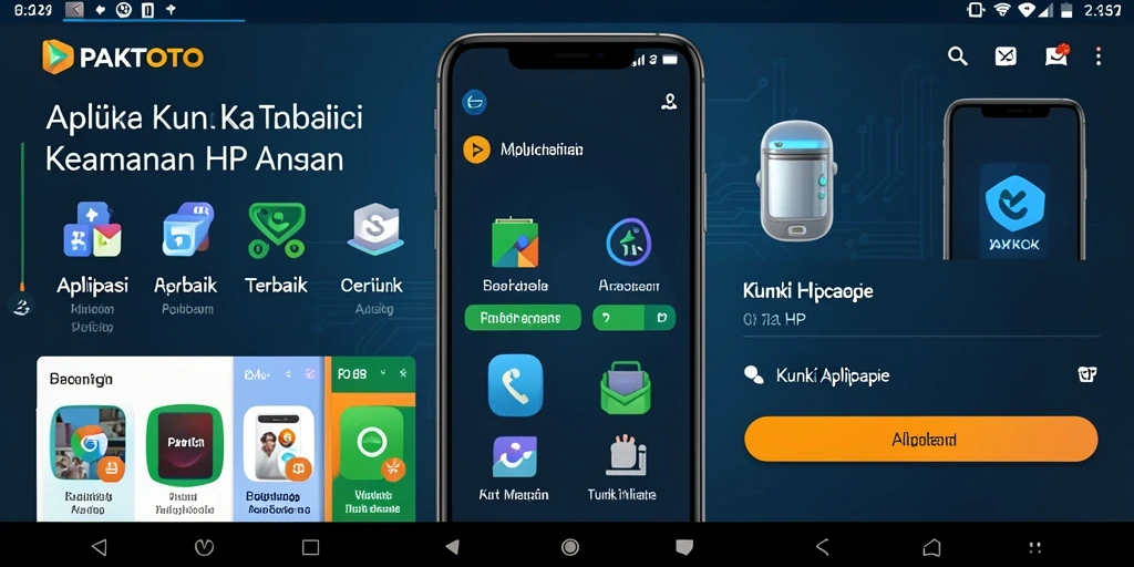 Antarmuka PAKTOTO menampilkan fungsi penguncian aplikasi dengan jelas dan efisien.