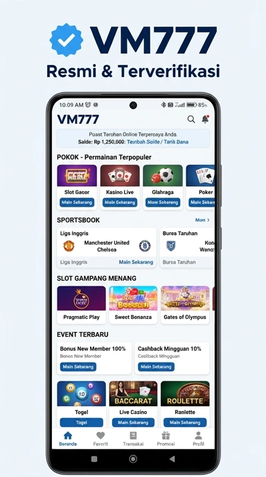 Kanal Resmi vm777 untuk Pengguna Android Indonesia