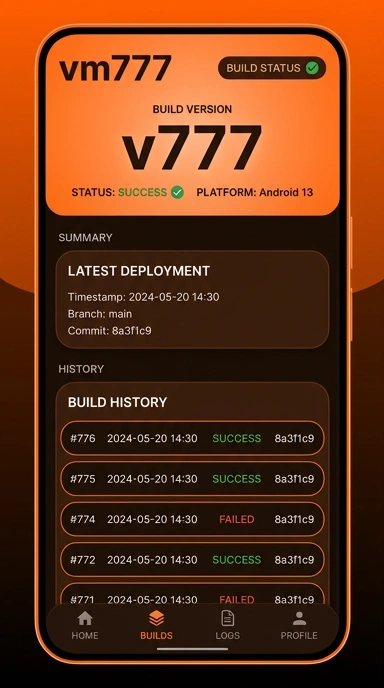 Riwayat Versi vm777 untuk Pengguna Android